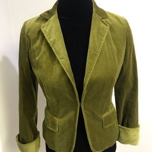 J Crew Velvet Blazer